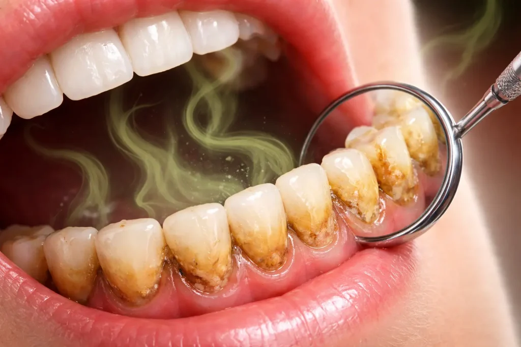 Plaque & Tartar Cause Bad Breath